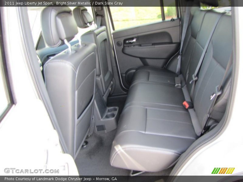 Bright Silver Metallic / Dark Slate Gray 2011 Jeep Liberty Jet Sport