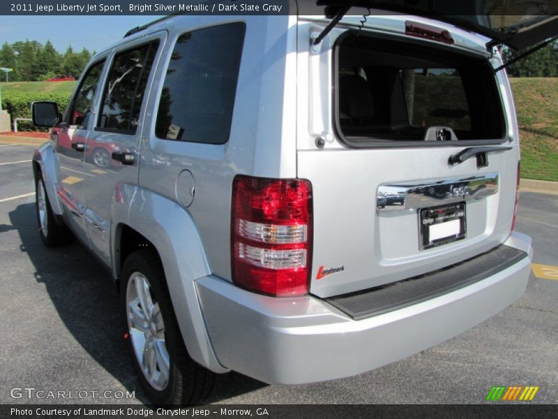 Bright Silver Metallic / Dark Slate Gray 2011 Jeep Liberty Jet Sport