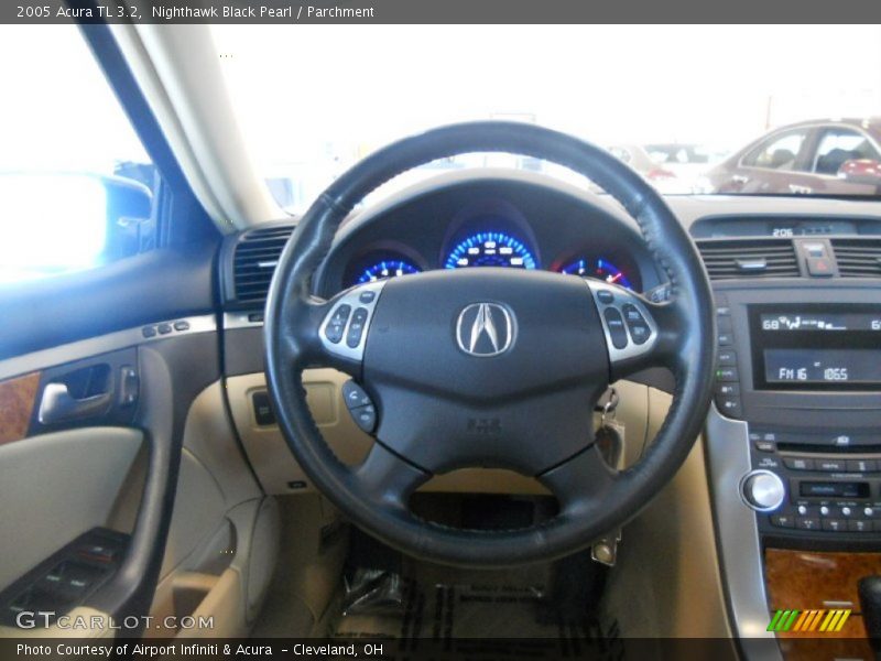 Nighthawk Black Pearl / Parchment 2005 Acura TL 3.2