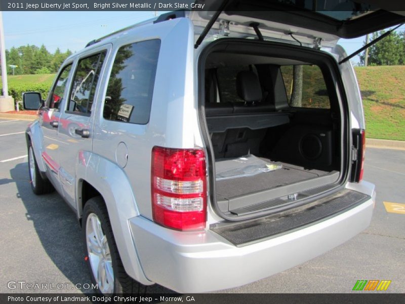 Bright Silver Metallic / Dark Slate Gray 2011 Jeep Liberty Jet Sport
