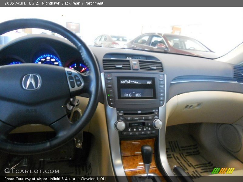 Nighthawk Black Pearl / Parchment 2005 Acura TL 3.2