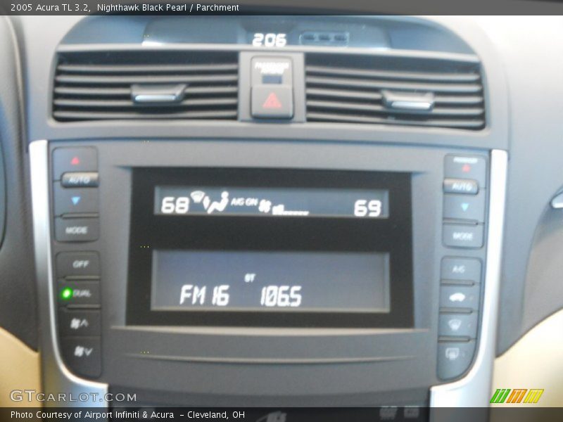 Nighthawk Black Pearl / Parchment 2005 Acura TL 3.2