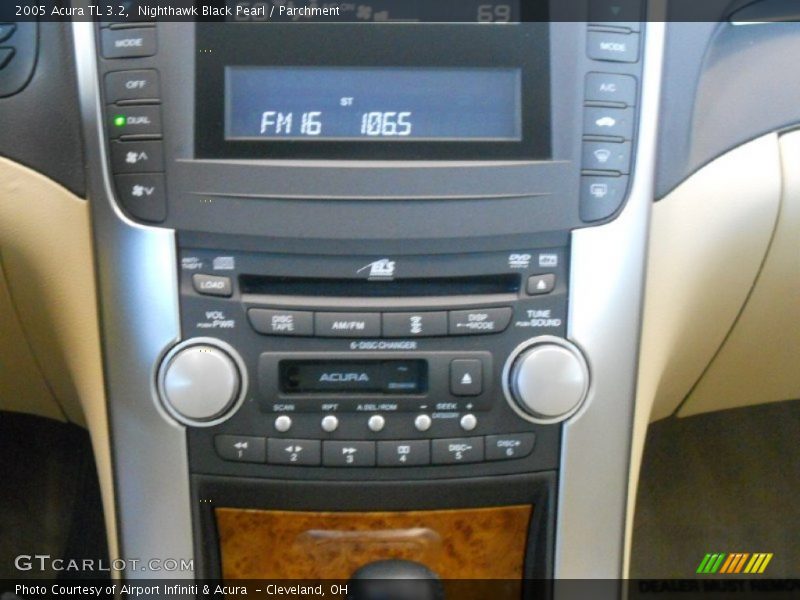 Nighthawk Black Pearl / Parchment 2005 Acura TL 3.2