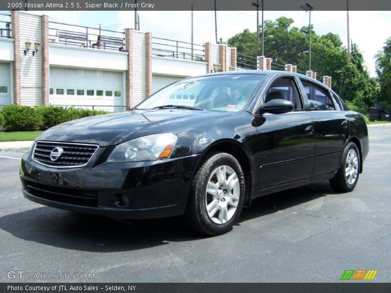 Super Black / Frost Gray 2005 Nissan Altima 2.5 S