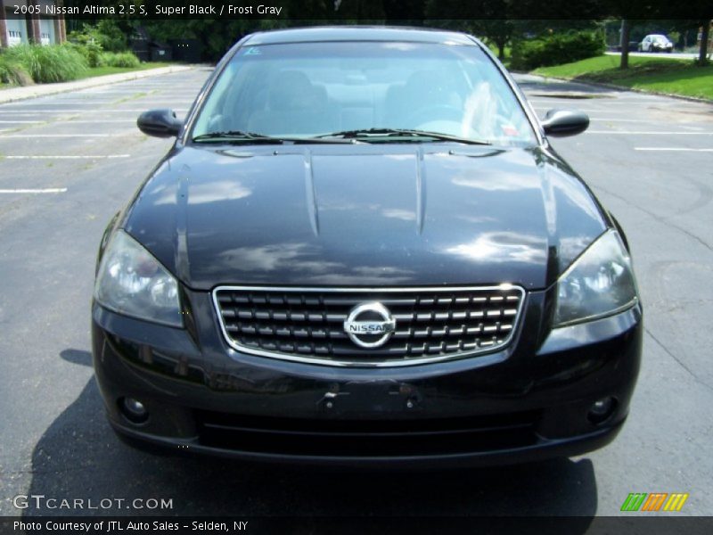 Super Black / Frost Gray 2005 Nissan Altima 2.5 S