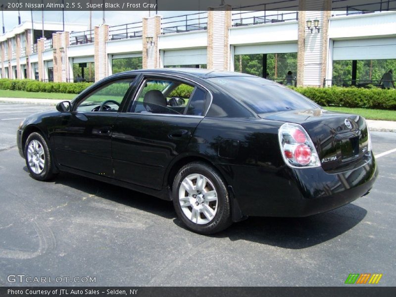 Super Black / Frost Gray 2005 Nissan Altima 2.5 S