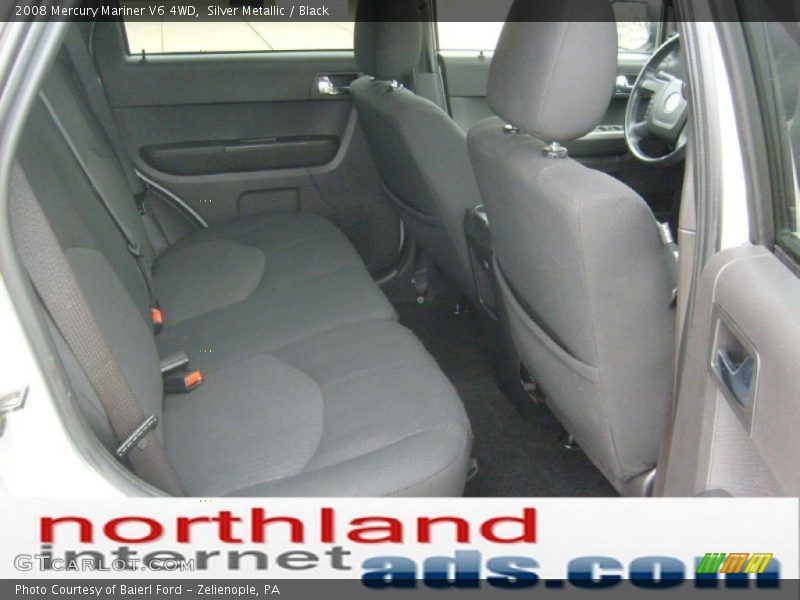 Silver Metallic / Black 2008 Mercury Mariner V6 4WD