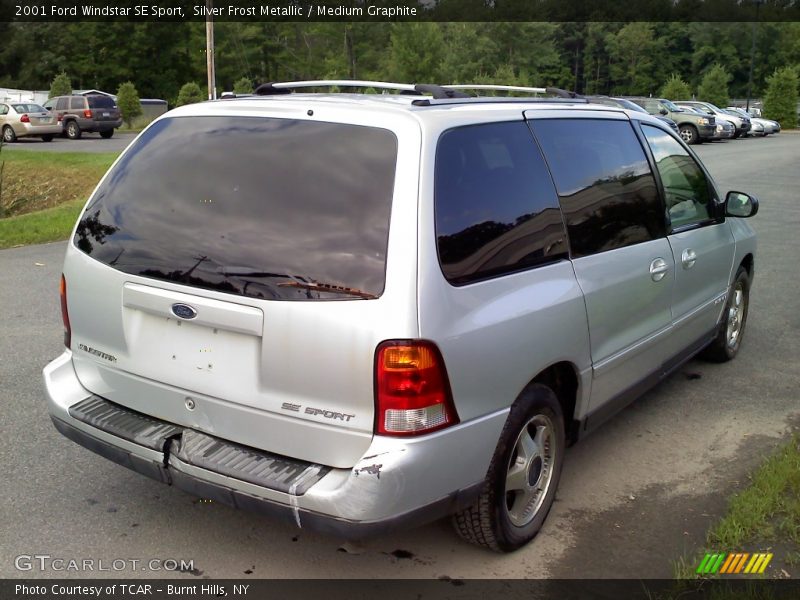 Silver Frost Metallic / Medium Graphite 2001 Ford Windstar SE Sport