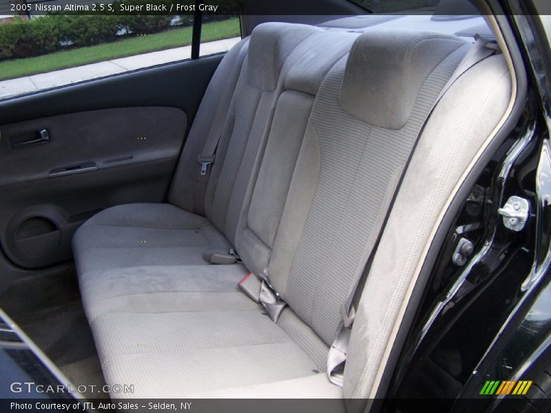 Super Black / Frost Gray 2005 Nissan Altima 2.5 S