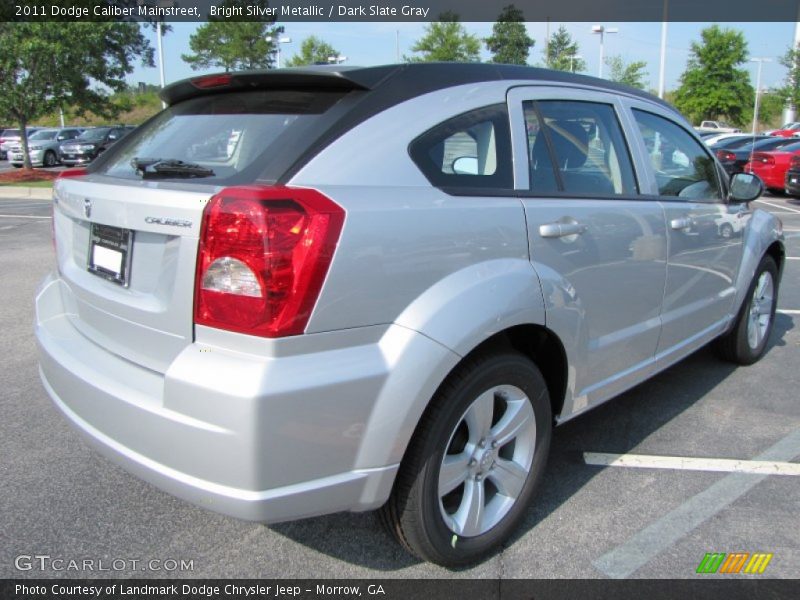 Bright Silver Metallic / Dark Slate Gray 2011 Dodge Caliber Mainstreet