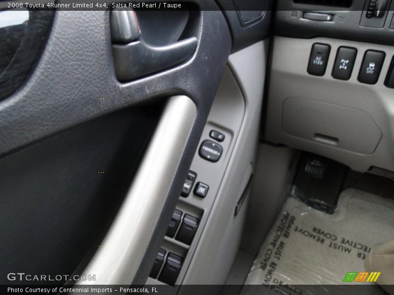 Salsa Red Pearl / Taupe 2008 Toyota 4Runner Limited 4x4