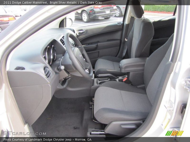 Bright Silver Metallic / Dark Slate Gray 2011 Dodge Caliber Mainstreet
