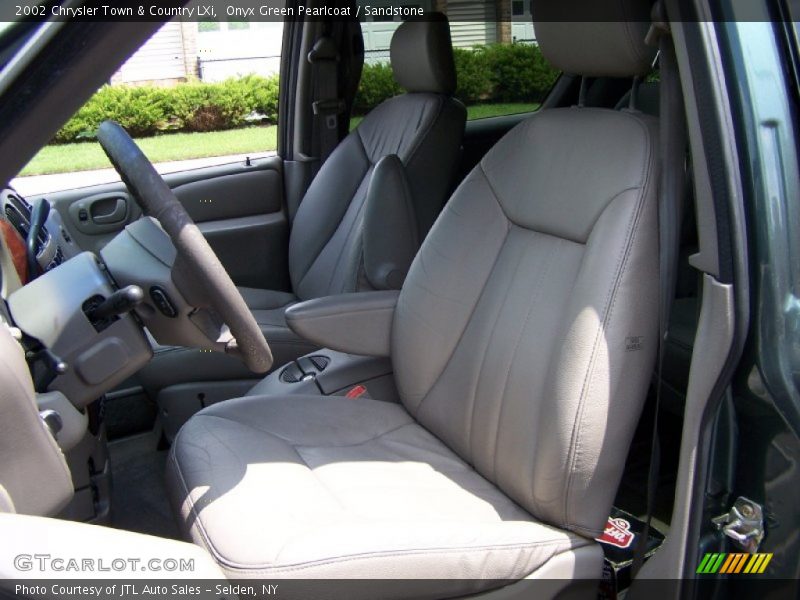  2002 Town & Country LXi Sandstone Interior