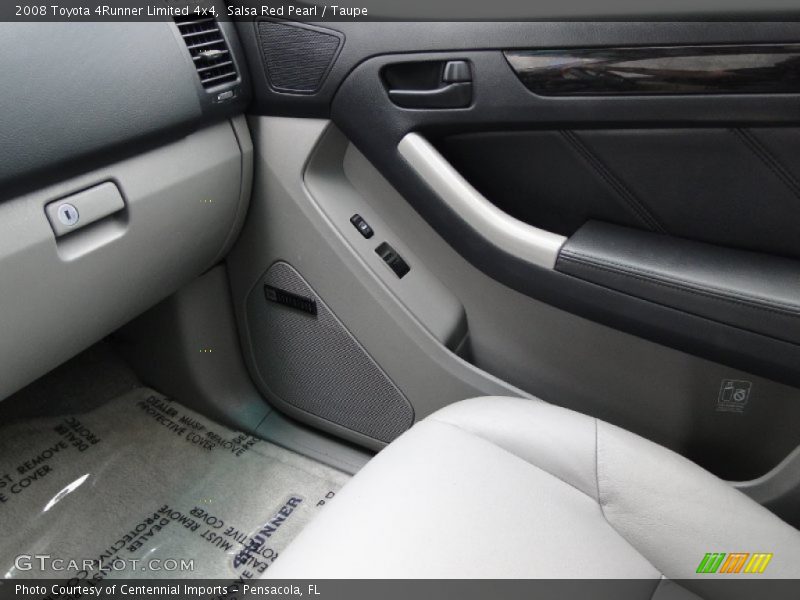 Salsa Red Pearl / Taupe 2008 Toyota 4Runner Limited 4x4