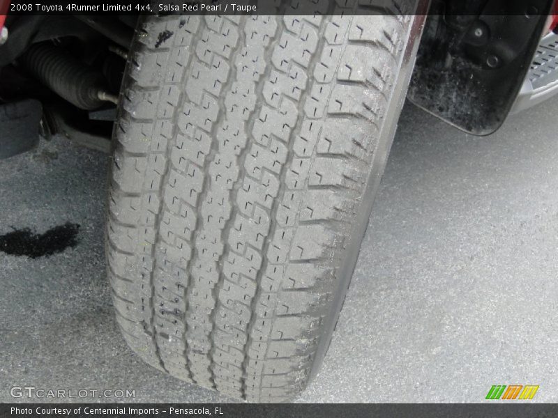 Salsa Red Pearl / Taupe 2008 Toyota 4Runner Limited 4x4