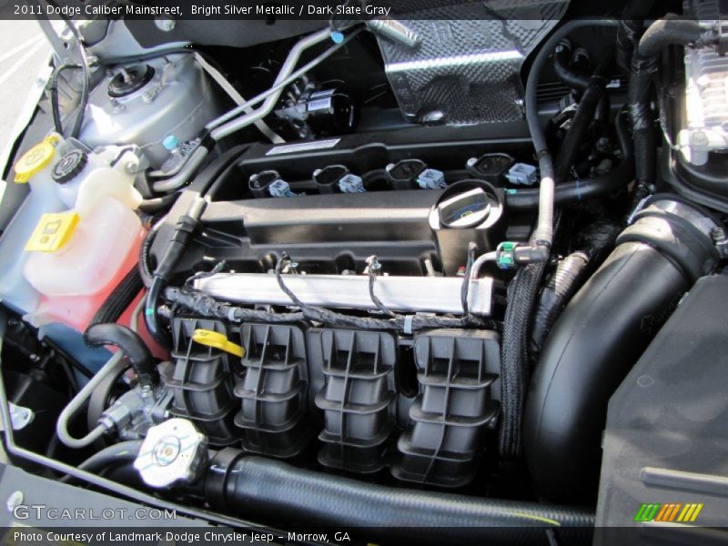 Bright Silver Metallic / Dark Slate Gray 2011 Dodge Caliber Mainstreet
