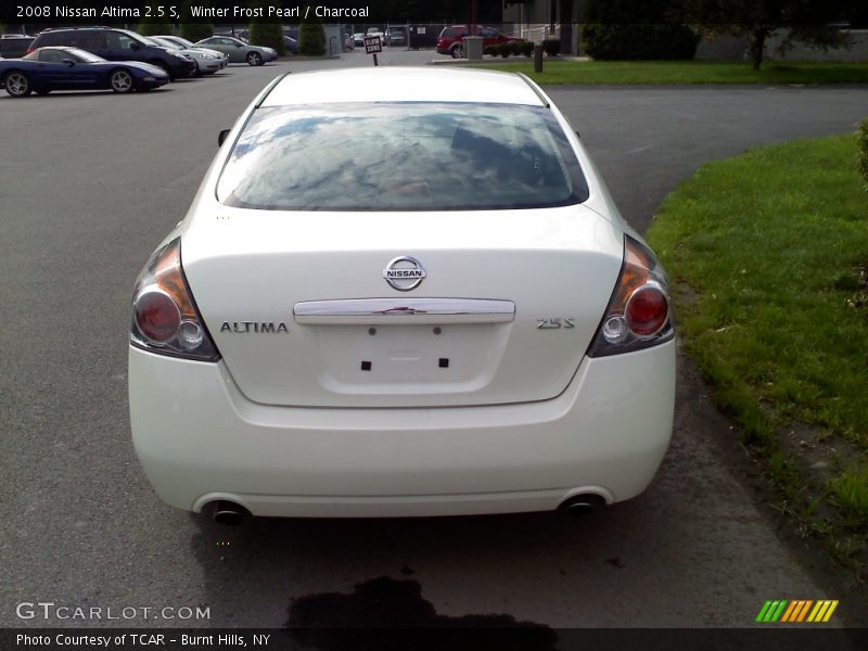 Winter Frost Pearl / Charcoal 2008 Nissan Altima 2.5 S