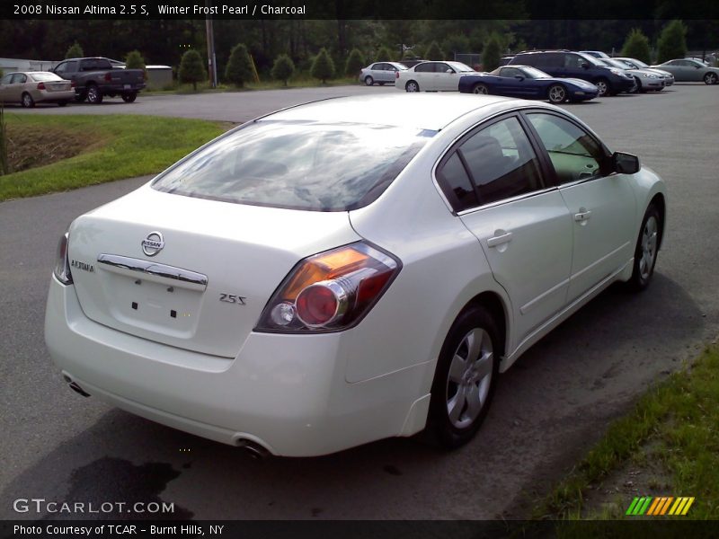 Winter Frost Pearl / Charcoal 2008 Nissan Altima 2.5 S