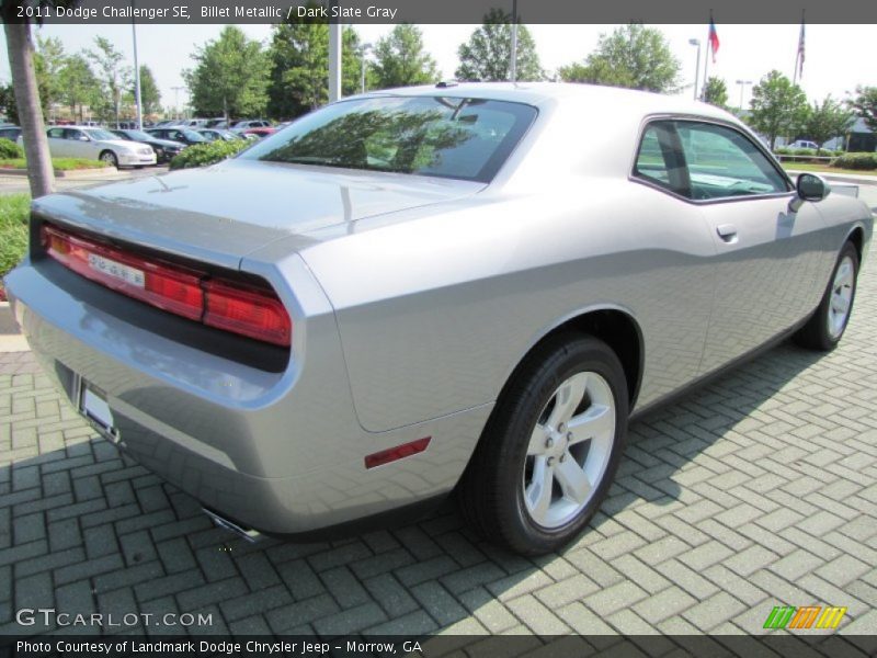 Billet Metallic / Dark Slate Gray 2011 Dodge Challenger SE
