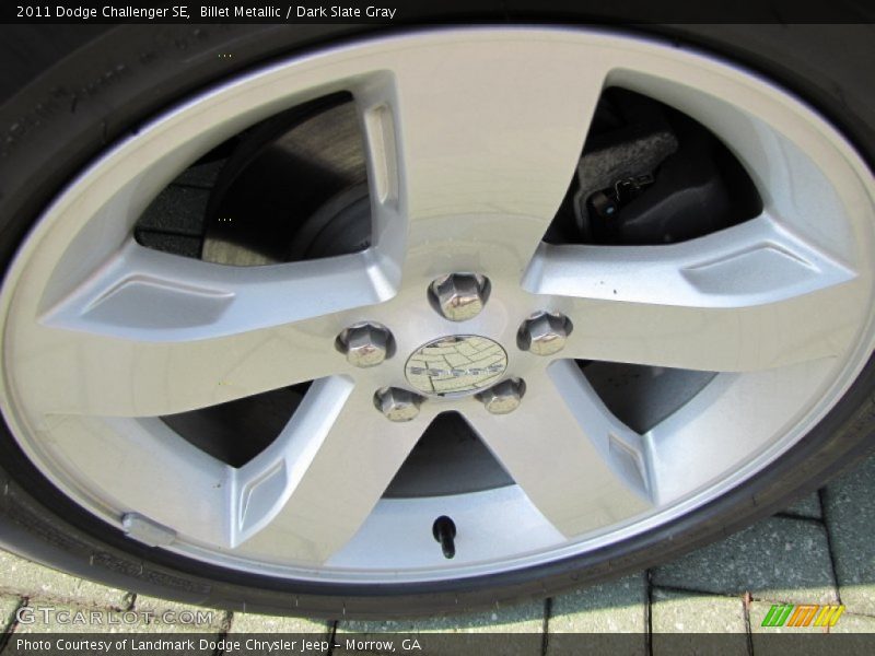 Billet Metallic / Dark Slate Gray 2011 Dodge Challenger SE