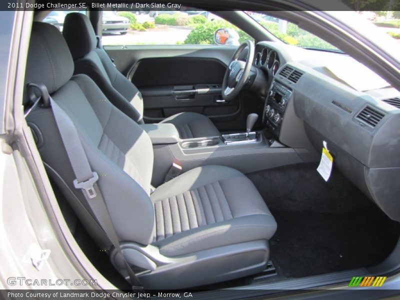Billet Metallic / Dark Slate Gray 2011 Dodge Challenger SE
