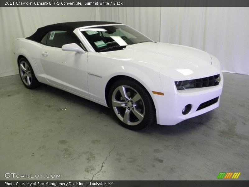 Summit White / Black 2011 Chevrolet Camaro LT/RS Convertible