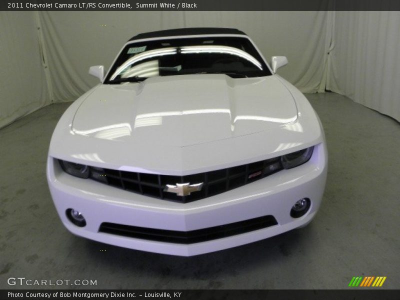 Summit White / Black 2011 Chevrolet Camaro LT/RS Convertible