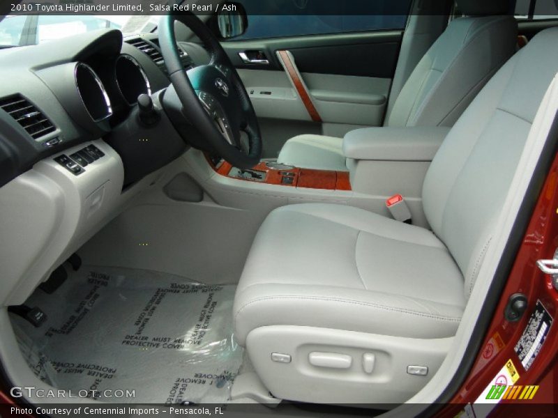 Salsa Red Pearl / Ash 2010 Toyota Highlander Limited