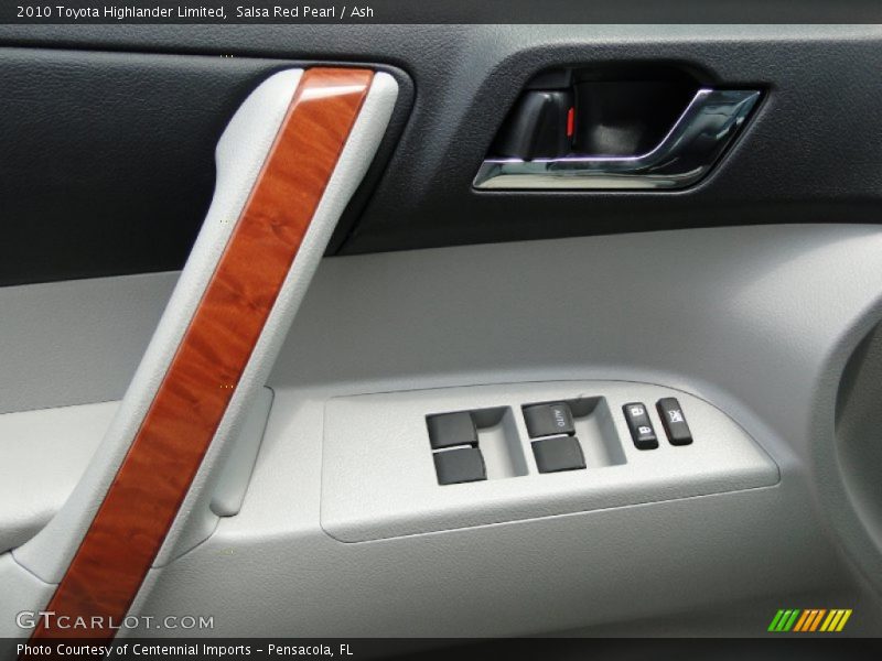 Salsa Red Pearl / Ash 2010 Toyota Highlander Limited