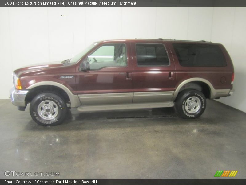 Chestnut Metallic / Medium Parchment 2001 Ford Excursion Limited 4x4