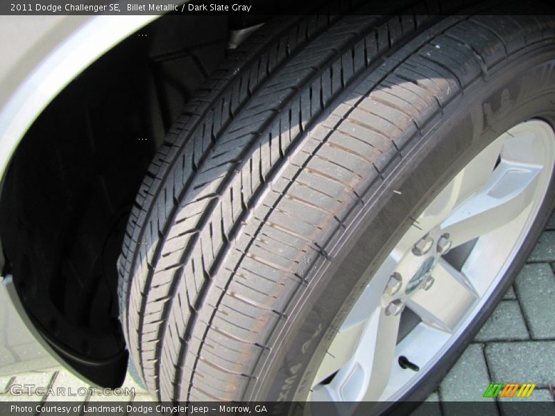 Billet Metallic / Dark Slate Gray 2011 Dodge Challenger SE