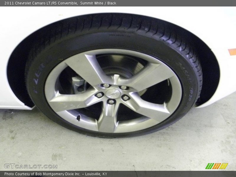  2011 Camaro LT/RS Convertible Wheel