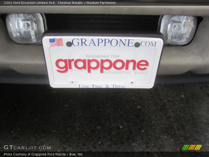 Chestnut Metallic / Medium Parchment 2001 Ford Excursion Limited 4x4