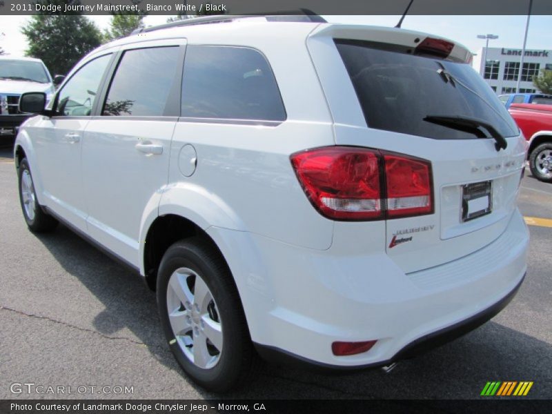 Bianco White / Black 2011 Dodge Journey Mainstreet