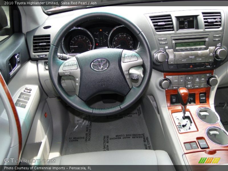 Salsa Red Pearl / Ash 2010 Toyota Highlander Limited