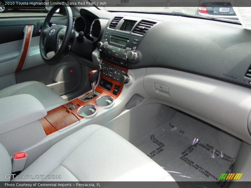Salsa Red Pearl / Ash 2010 Toyota Highlander Limited