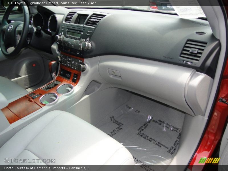 Salsa Red Pearl / Ash 2010 Toyota Highlander Limited