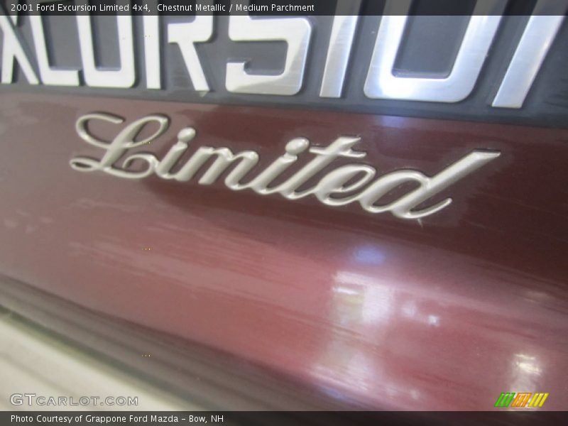 Chestnut Metallic / Medium Parchment 2001 Ford Excursion Limited 4x4