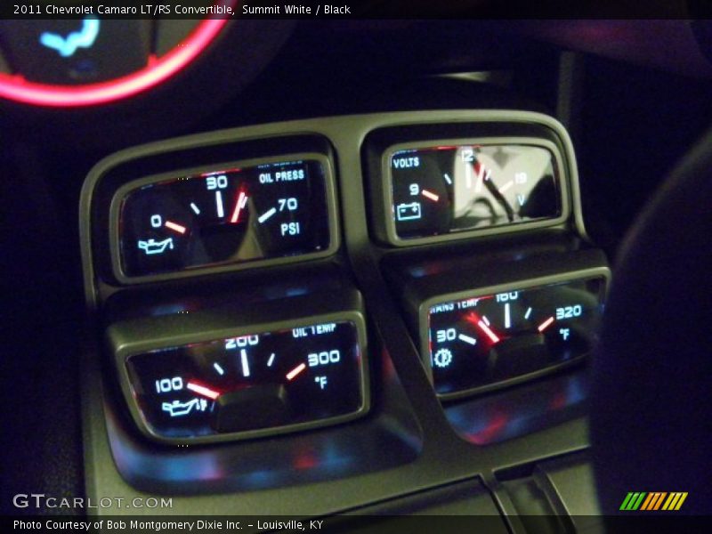  2011 Camaro LT/RS Convertible LT/RS Convertible Gauges
