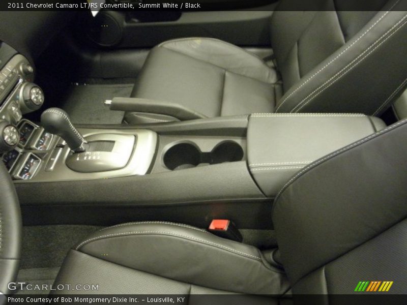  2011 Camaro LT/RS Convertible Black Interior
