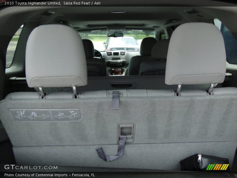 Salsa Red Pearl / Ash 2010 Toyota Highlander Limited