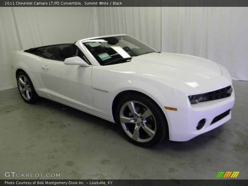 Summit White / Black 2011 Chevrolet Camaro LT/RS Convertible