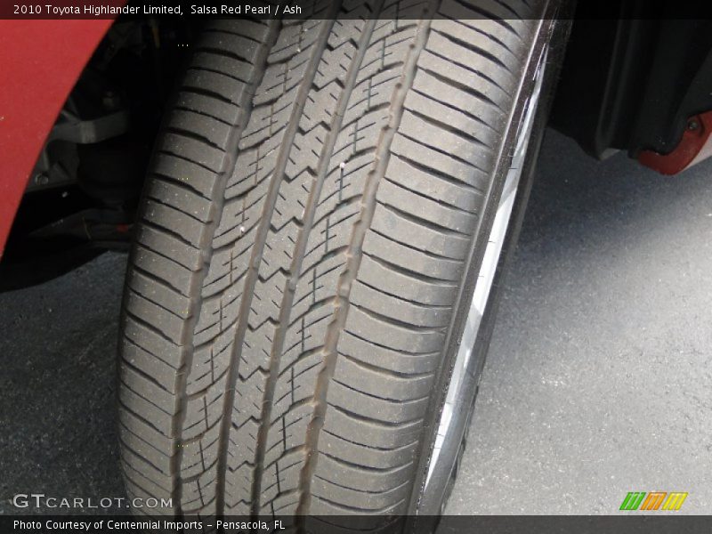 Salsa Red Pearl / Ash 2010 Toyota Highlander Limited