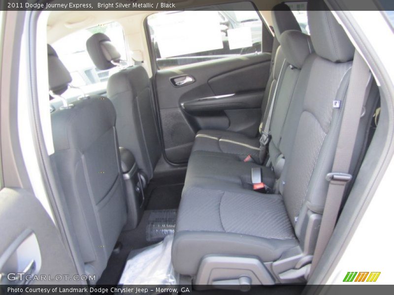 Bright Silver Metallic / Black 2011 Dodge Journey Express