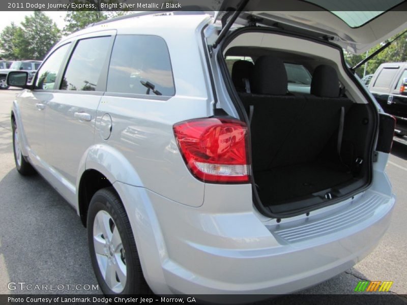 Bright Silver Metallic / Black 2011 Dodge Journey Express