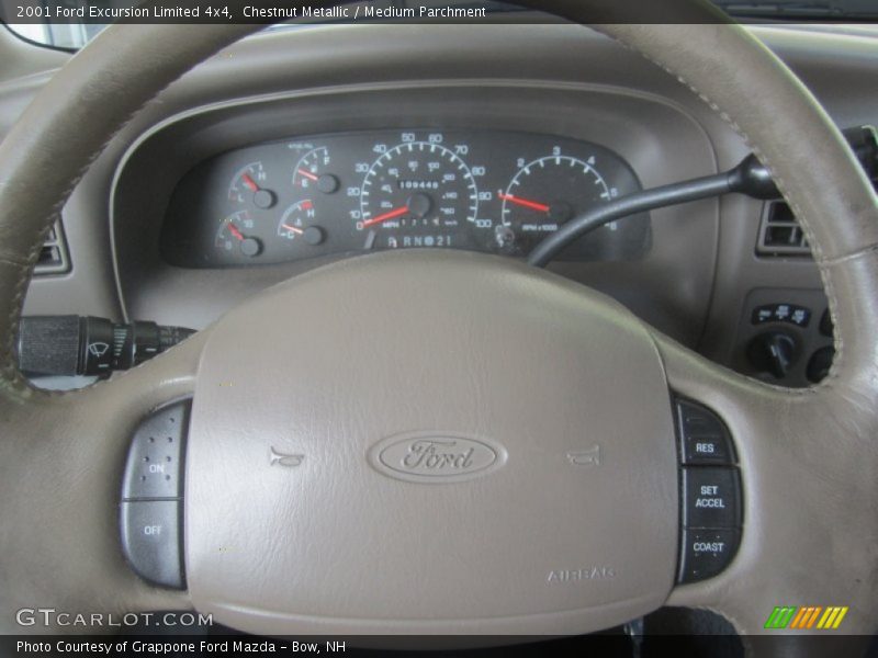 Chestnut Metallic / Medium Parchment 2001 Ford Excursion Limited 4x4