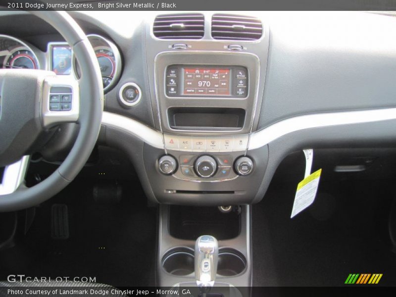 Bright Silver Metallic / Black 2011 Dodge Journey Express