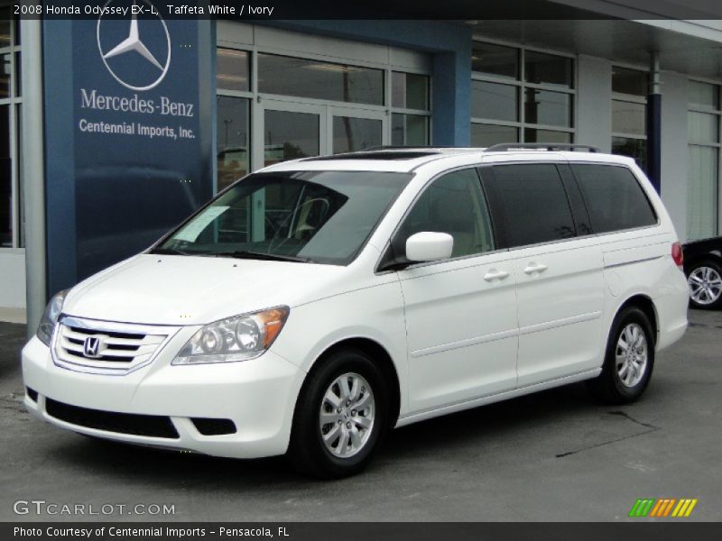 Taffeta White / Ivory 2008 Honda Odyssey EX-L