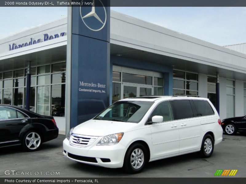 Taffeta White / Ivory 2008 Honda Odyssey EX-L
