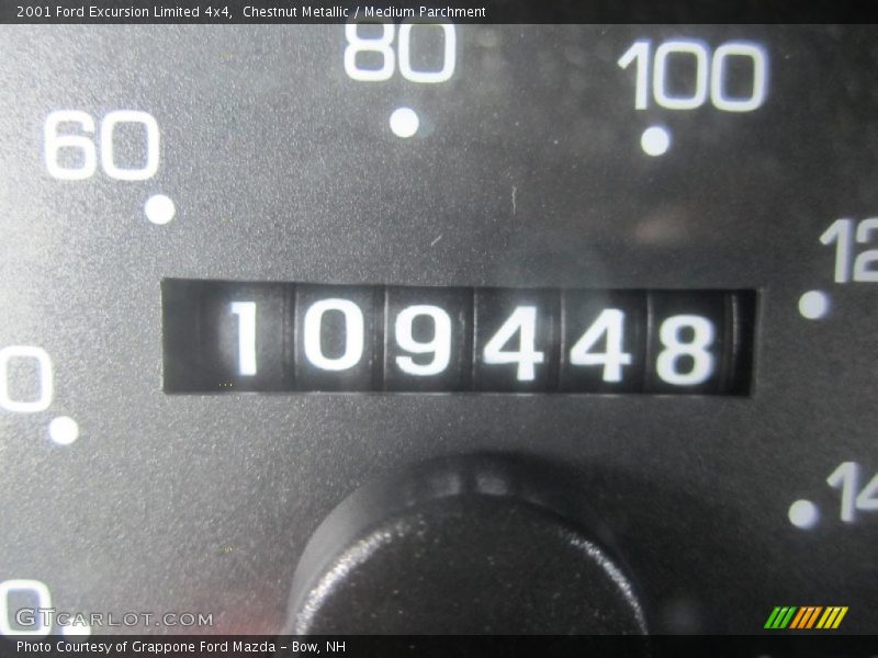 Chestnut Metallic / Medium Parchment 2001 Ford Excursion Limited 4x4